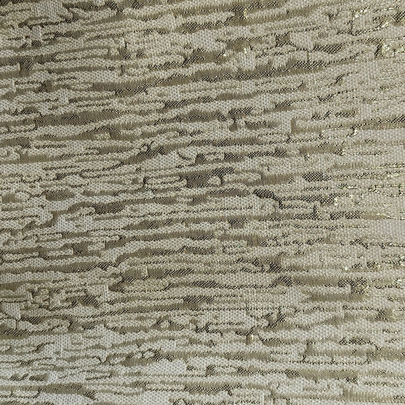 Cream/Gold Mini Skirt - Picture 4 of 5